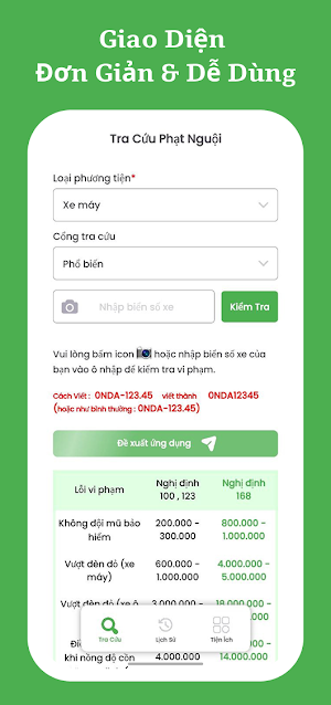 Tra Cứu Phạt Nguội Screenshot 0