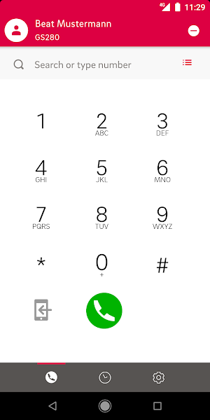Sunrise Cloud PBX Screenshot 0