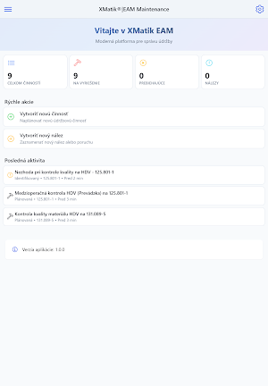 XMatik EAM Maintenance Screenshot 3