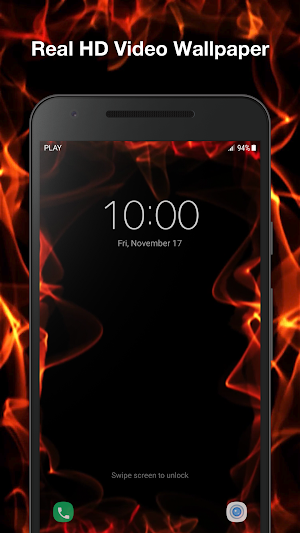 Fire Frame Live Wallpaper Screenshot 2