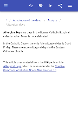 Catholic liturgy Screenshot 2
