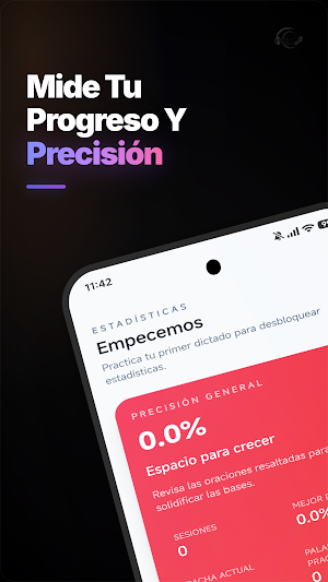 Dictado de palabras offline Screenshot 1