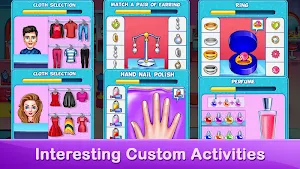 Fashion Model Salon - Time Management Wedding Shop Screenshot 1