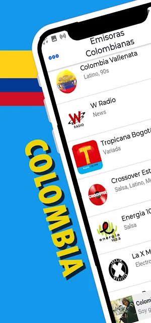 Emisoras Colombianas Screenshot 0
