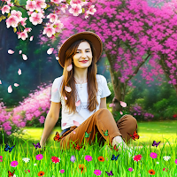 Flora Garden Photo Frame