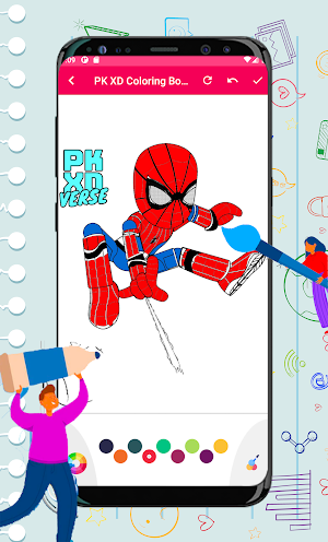 PK Xd Coloring Book Screenshot 2