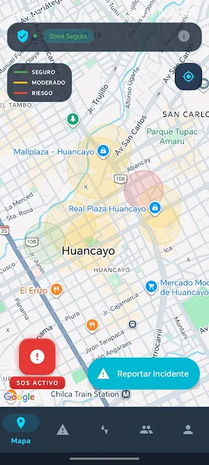 XzoneLegacy GPS Alert Screenshot 1