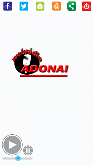 Web Rádio Adonai Online Web Screenshot 1