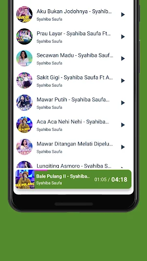 Mp3 Syahiba Saufa Offline Screenshot 3
