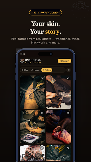 Hair Henna & Tattoo styles Screenshot 0