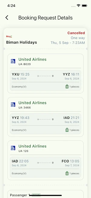 Biman Holidays Screenshot 0