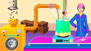 Chocolate Bar Candy Factory: Cooking Dessert Snack Screenshot 2