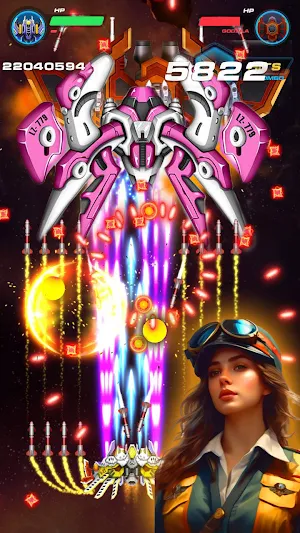 Galaxy Fighter Strike Back Screenshot 1