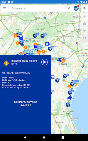 511 Georgia & Atlanta Traffic Screenshot 1