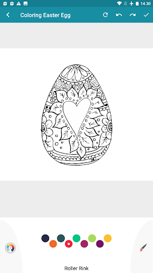 Easter Eggs Coloring Book Screenshot 1