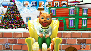 Talking Cat Leo Frozen Ice Fun Screenshot 3