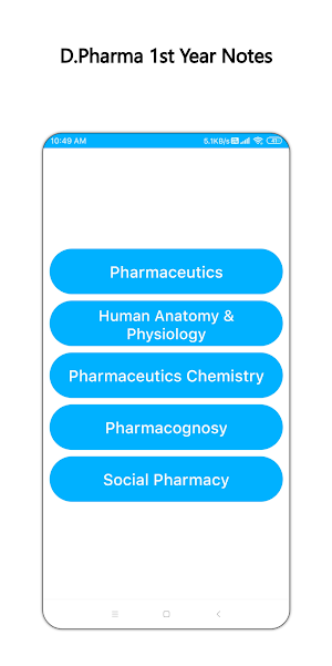 D.Pharma 1st Year Screenshot 2