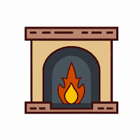 Fireplace TV