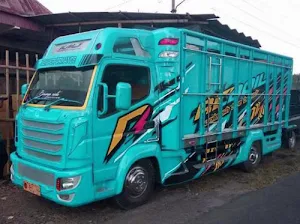Wallpaper Truk Canter Oleng Screenshot 2