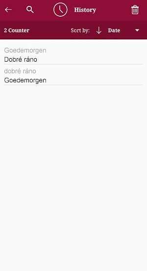 Czech - Dutch Translator Screenshot 3