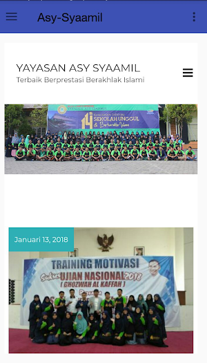 Asy Syaamil app Screenshot 1