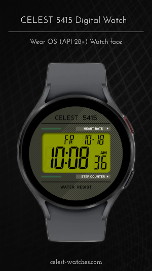 CELEST5415 Digital Watch Screenshot 1