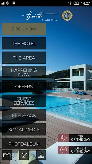 Thalatta Seaside Hotel Evia Screenshot 0