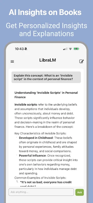 LibraLM: AI Book Insights Screenshot 1