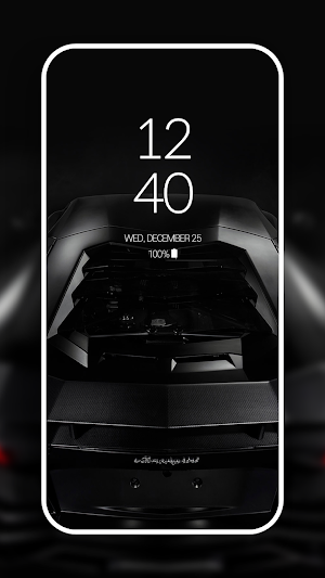 Pantone Black HD Wallpaper Screenshot 2