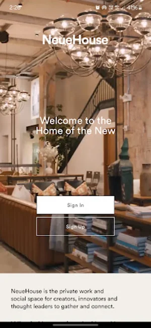 NeueHouse Screenshot 0