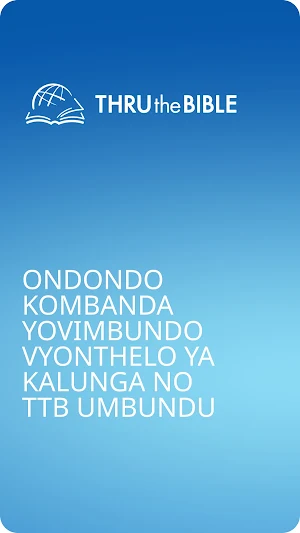 TTB Umbundu Okuteelela Mbiblia Screenshot 1