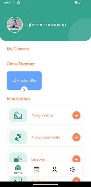 Eschool Teacher screenshot 2