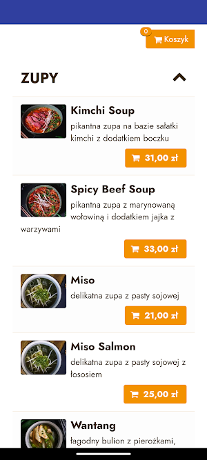 Nazo sushi Warszawa Screenshot 0