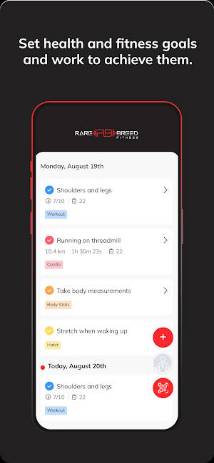 RARE BREED FITNESS Screenshot 3