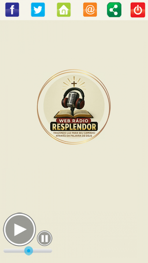 Web Rádio Resplendor. Screenshot 0