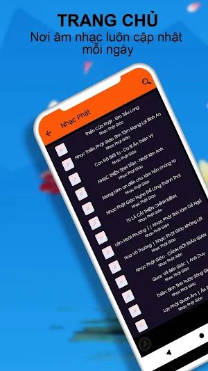 Nhạc Phật Giáo Thiền Bình An Screenshot 0
