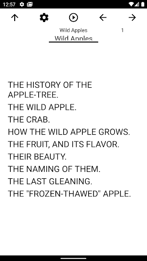 Book, Wild Apples Screenshot 0