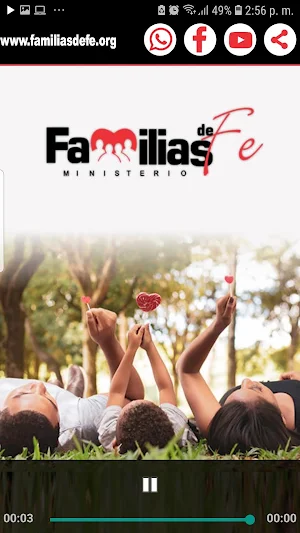 Familias de Fe Screenshot 1