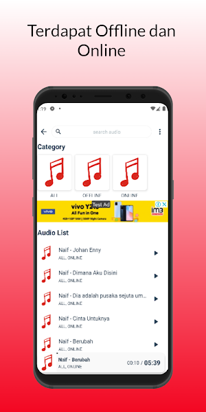 Lirik Lagu Naif Offline Screenshot 3
