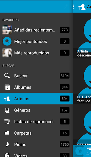 SKIN PLAYERPRO V3 MATERIAL BLU Screenshot 3