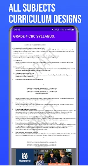 Grade 4 CBC Syllabus Guide Screenshot 2