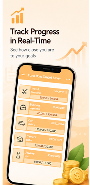 Fund Box: Target Saver Screenshot 2