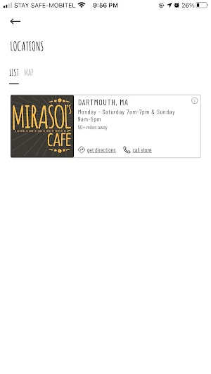 Mirasol's Cafe Official Screenshot 1