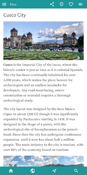 Peru’s Best: Travel Guide Screenshot 1