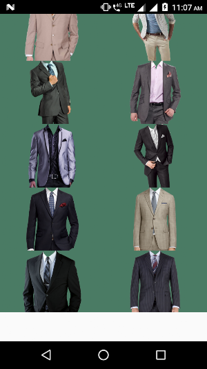 Men suit - Photo editor Screenshot 3
