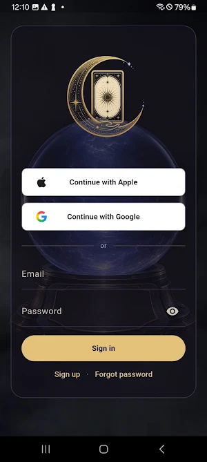 SupaTarot: AI Live Voice Tarot Screenshot 0
