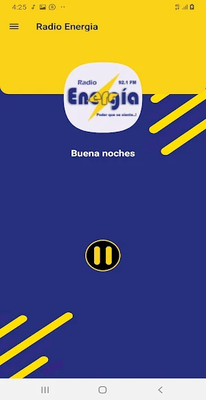 Radio Energia 92.1 fm Screenshot 0