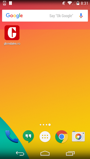 glomdalen.no Screenshot 2