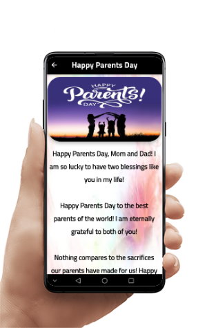 Wishes for parents Screenshot 1