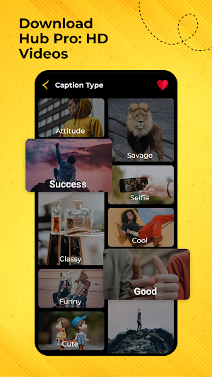 Download Hub Pro: HD Videos Screenshot 1